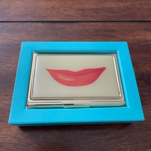 Kate Spade Lenox “Snap Happy” Business Card Holder